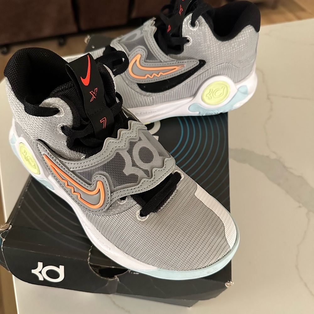 Nike KD Kids Shoes - Grey